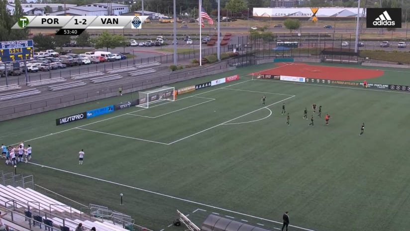 GOAL: Luis Felipe Fernandez-Salvador, Whitecaps FC 2 - 54th minute