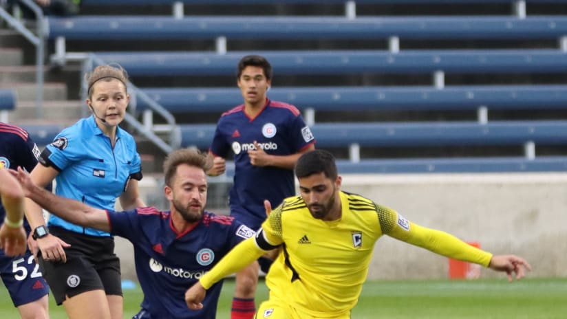 Crew 2 leaves it late in 4-2 win over Fire II