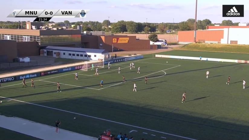 GOAL: Emmanuel Iwe, MNUFC2 - 23rd minute
