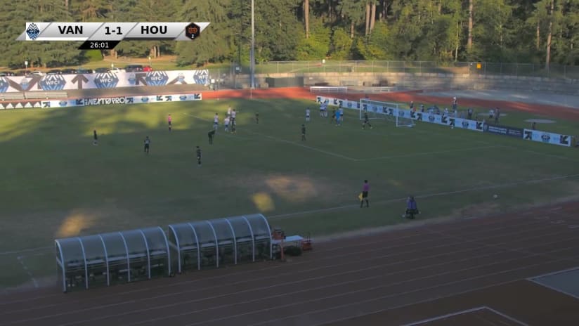 GOAL: Easton Ongaro, Whitecaps FC 2 - 26th minute