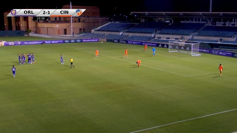 GOAL: Jack Lynn, Orlando City B - 24th minute