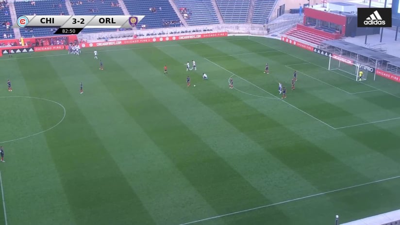 GOAL: Favian Loyola, Orlando City B - 83rd minute