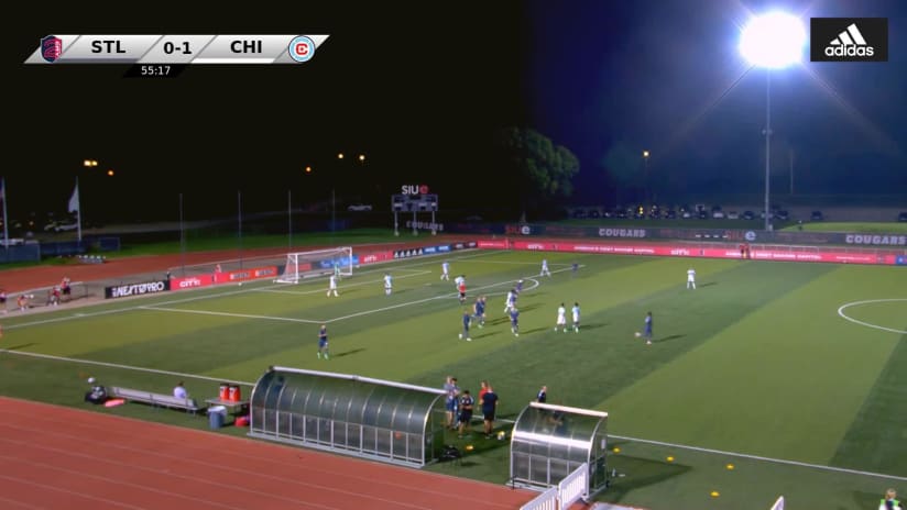 GOAL: Joshua Yaro, St Louis CITY2 - 56th minute