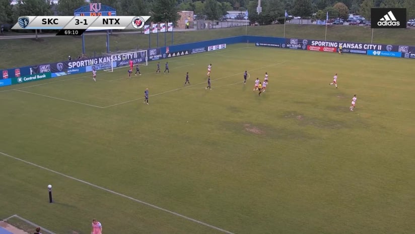 GOAL: Pablo Torre, North Texas SC - 70th minute