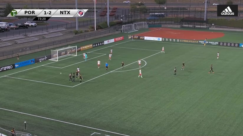 GOAL: Ismaila Jome, Timbers2 - 74th minute