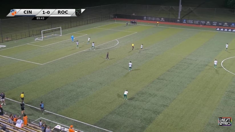 GOAL: Nicholas Markanich, FC Cincinnati 2 - 90th minute