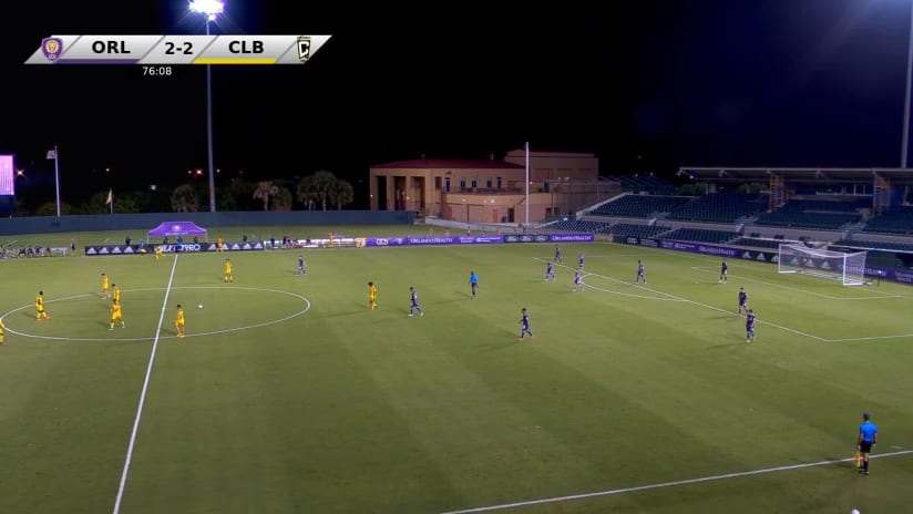 GOAL: Marco Micaletto, Columbus Crew 2 - 76th minute