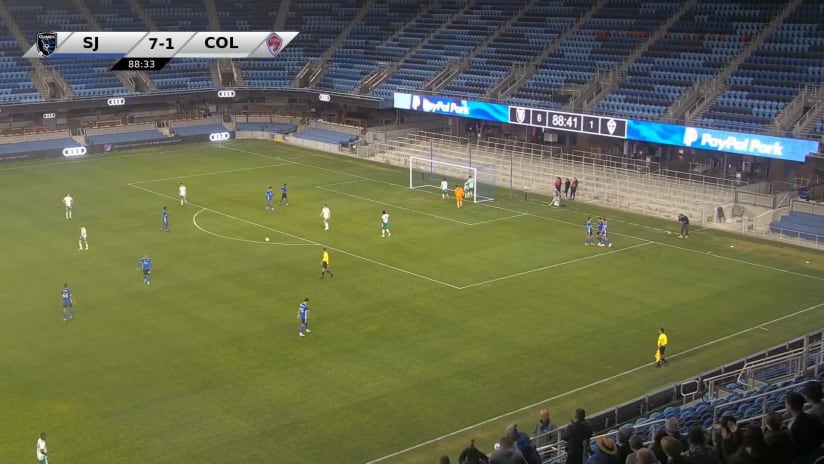 GOAL: Rodolfo Castro, Earthquakes II - 89th minute