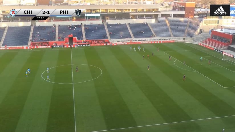 GOAL: Christopher Donovan, Philadelphia Union II - 57th minute