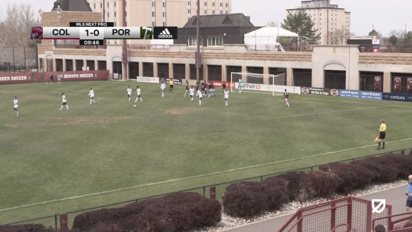 GOAL: Collen Warner, Colorado Rapids 2 - 10th minute