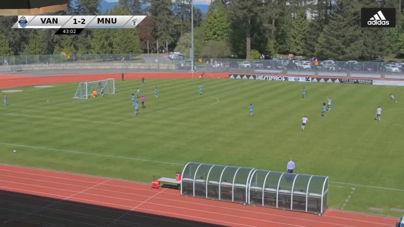 OWN GOAL: Whitecaps FC 2 - 44th minute