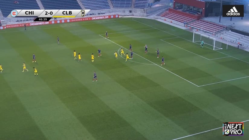 GOAL: Marco Micaletto, Columbus Crew 2 - 47th minute