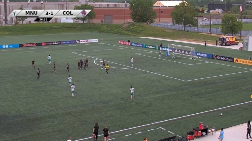 GOAL: Aziel Jackson, MNUFC2 - 37th minute