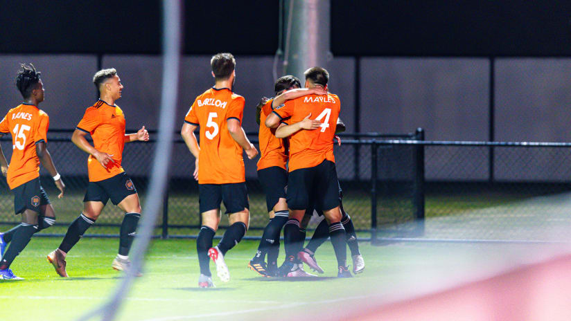 Palomino leads Dynamo Dos to victory over WFC2 in the team's first ever MLS NEXT Pro match