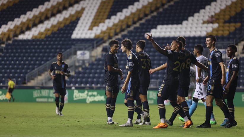 Second-half outburst propels Union II past 9-man Revs II in 5-1 win