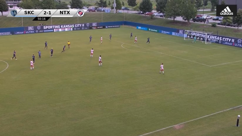 GOAL: Rauf Salifu, Sporting KC II - 51st minute