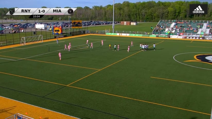 GOAL: Edward Williams, RNY FC - 10th minute