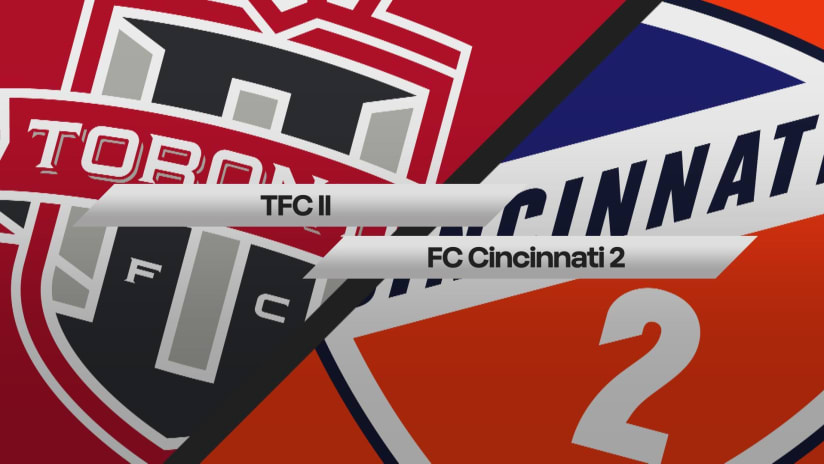 HIGHLIGHTS: TFC II vs. FC Cincinnati 2 | April 30, 2022