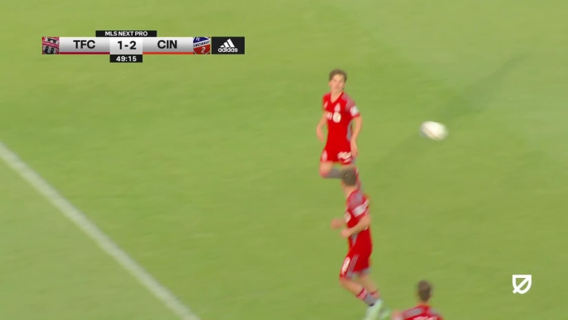 GOAL: Paul Rothrock, TFC II - 50th minute