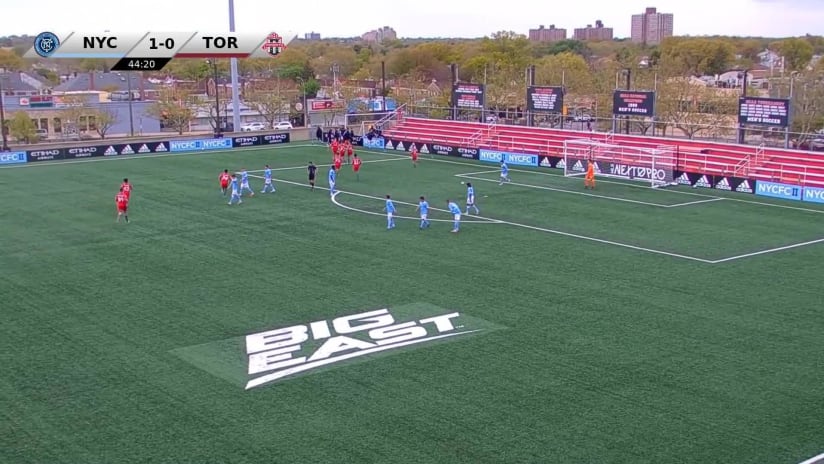 PK GOAL: Alonso Coello, TFC II - 45th minute