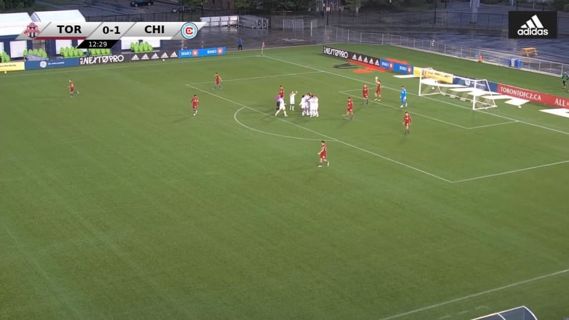 GOAL: Josh Penn, Chicago Fire FC II - 12th minute