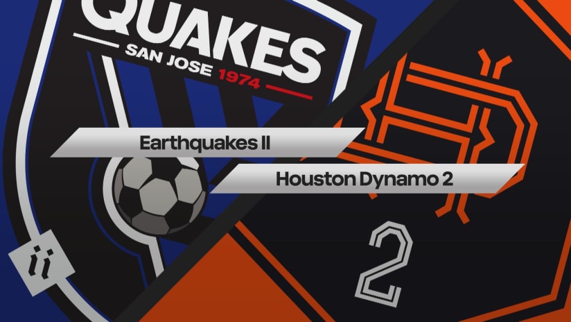 Late equalizer secures a point for Earthquakes II as Dynamo Dos take the shootout win in San Jose