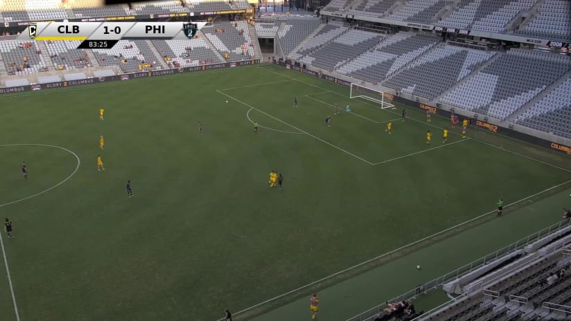 GOAL: Jacen Russell-Rowe, Columbus Crew 2 - 84th minute