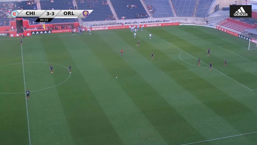 GOAL: Neicer Acosta, Orlando City B - 90th minute