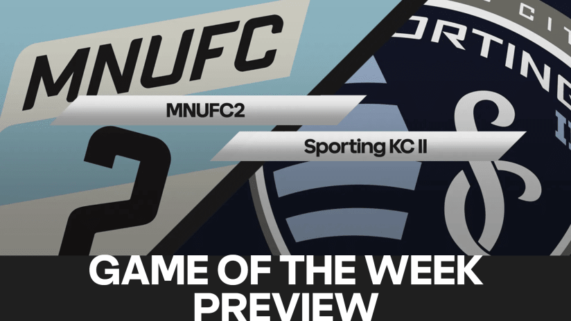 Western Conference Frontier Division sides clash as MNUFC2 hosts Sporting KC II in MLS NEXT Pro’s Game of the Week