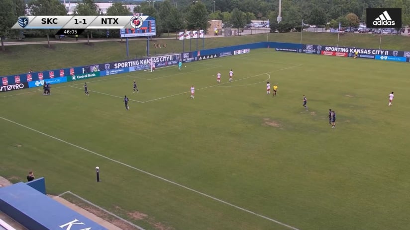 GOAL: Rauf Salifu, Sporting KC II - 46th minute