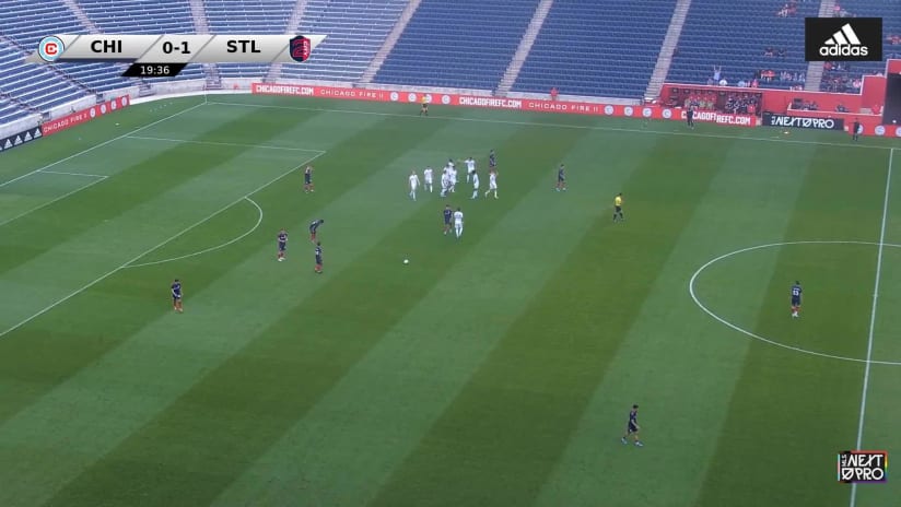 GOAL: Alex Palazzolo, St Louis CITY2 - 20th minute