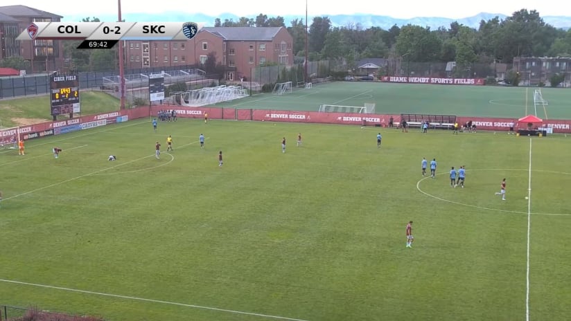 GOAL: Julian Vazquez, Sporting KC II - 70th minute