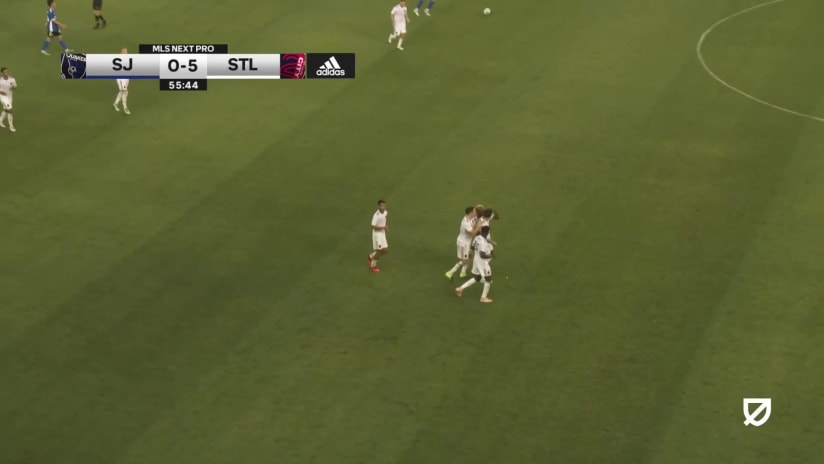 GOAL: Célio Antonio Pompeu Pinheiro Martins, St Louis CITY2 - 56th minute