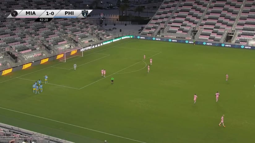 GOAL: Nelson Pierre, Philadelphia Union II - 46th minute