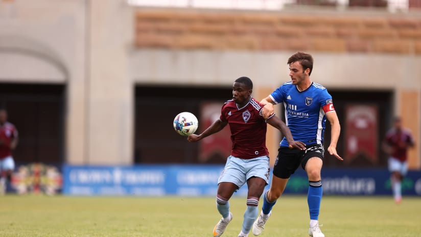 Rapids 2 win 2-1 to halt Quakes II's five-game unbeaten run