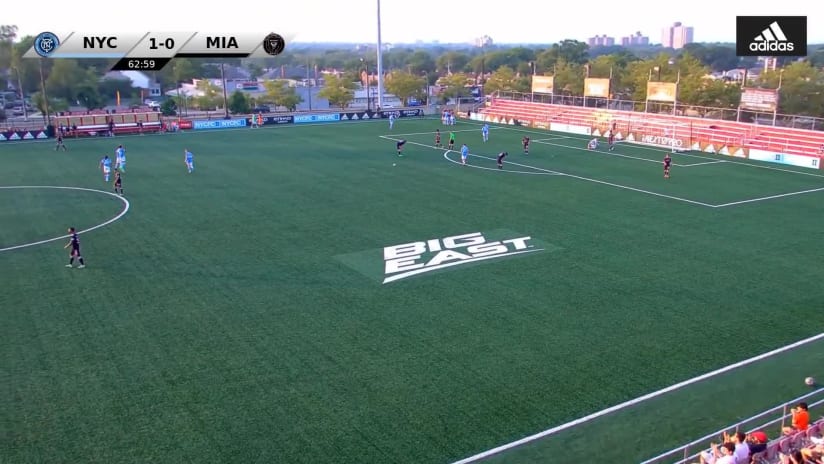 GOAL: Andres Jasson, NYCFC II - 63rd minute