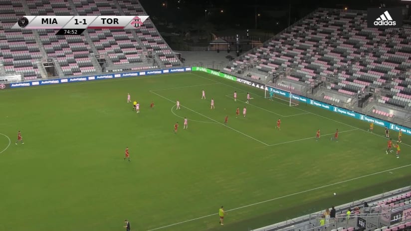 GOAL: Reshaun Walkes, TFC II - 75th minute