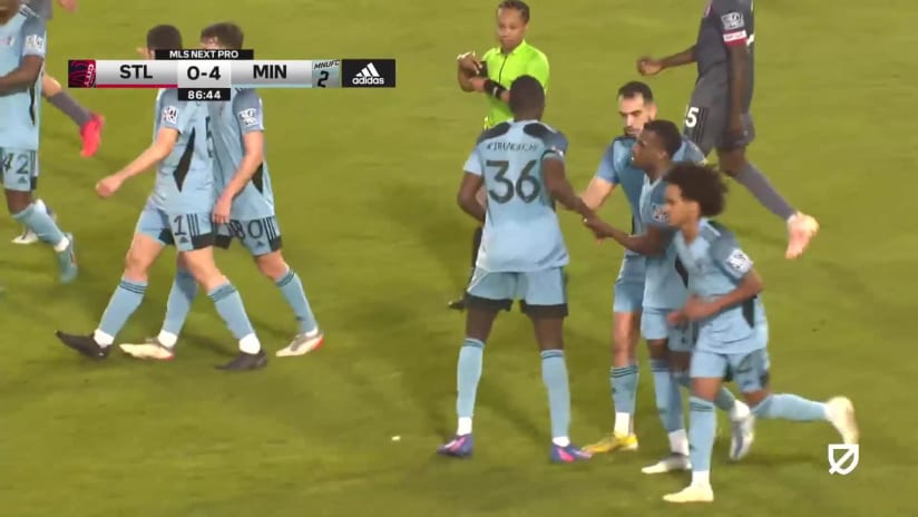 PK GOAL: Justin McMaster, MNUFC2 - 87th minute