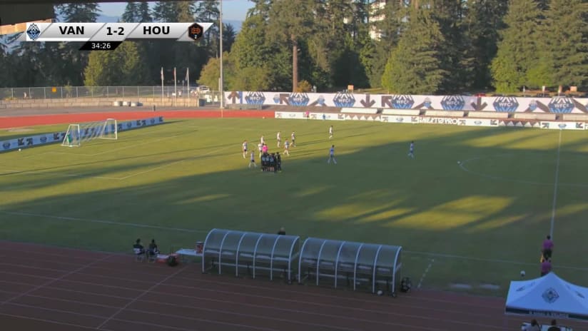 GOAL: Marcelo Palomino, Houston Dynamo 2 - 35th minute