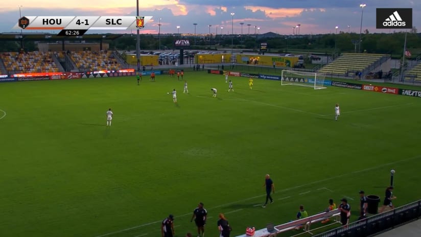 GOAL: Isaiah LeFlore, Houston Dynamo 2 - 63rd minute