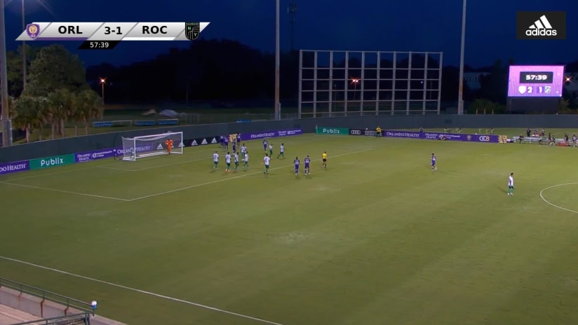 GOAL: Wilder Cartagena, Orlando City B - 58th minute