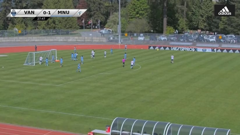 OWN GOAL: Whitecaps FC 2 - 28th minute