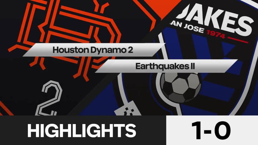 Houston Dynamo 2 beats Earthquakes II to stay atop the Western Conference 