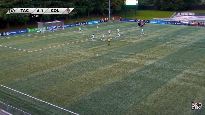 GOAL: Eric Kinzner, Tacoma Defiance - 78th minute