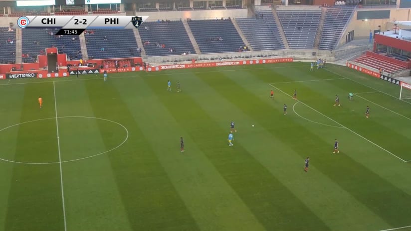 GOAL: Christopher Donovan, Philadelphia Union II - 72nd minute