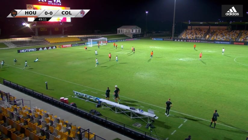 GOAL: Robinson Aguirre, Colorado Rapids 2 - 50th minute