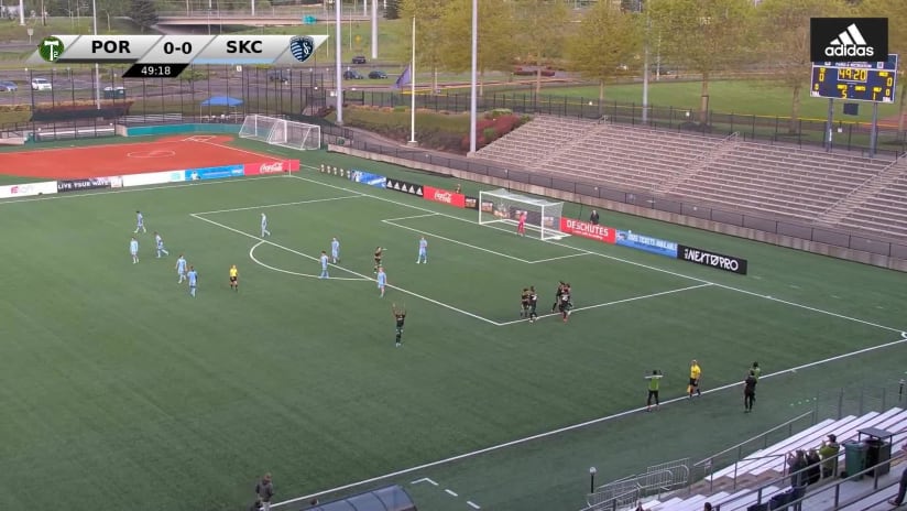 GOAL: Carlos Vivas, Timbers2 - 50th minute