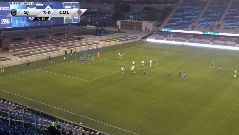 PK GOAL: William Richmond, Earthquakes II - 43rd minute