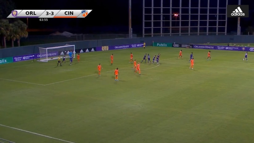 PK GOAL: Jack Lynn, Orlando City B - 64th minute