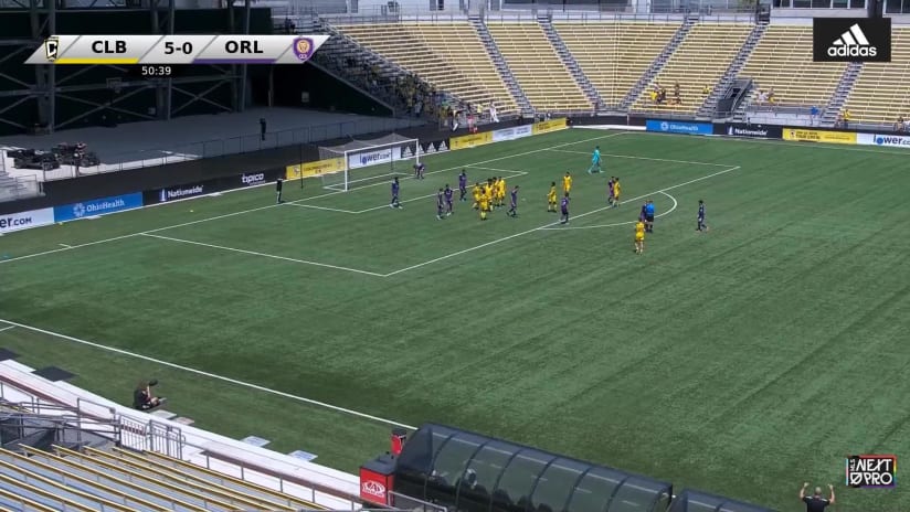 GOAL: Ryan Telfer, Columbus Crew 2 - 51st minute